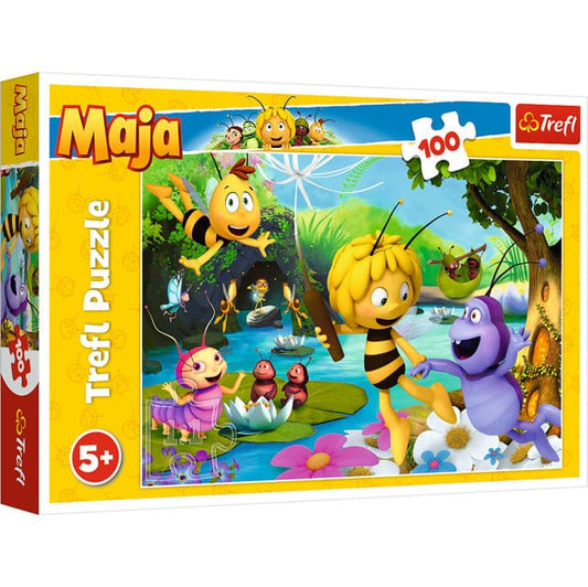 Toys 100 Piece Puzzle - Maya the Bee and Friends