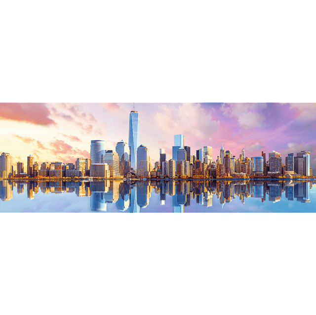 Toys 1000 Piece Puzzle Panorama - Manhattan