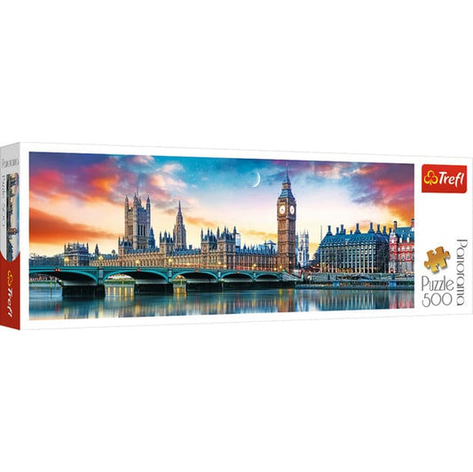 Toys Puzzle Panorama da 500 Pezzi - Big Ben and Palace of Westminster, London