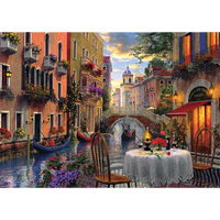 6000 Piece Puzzle - Romantic supper