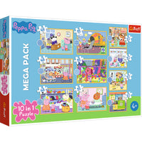 Puzzles - 10in1  - Meet Peppa Pig