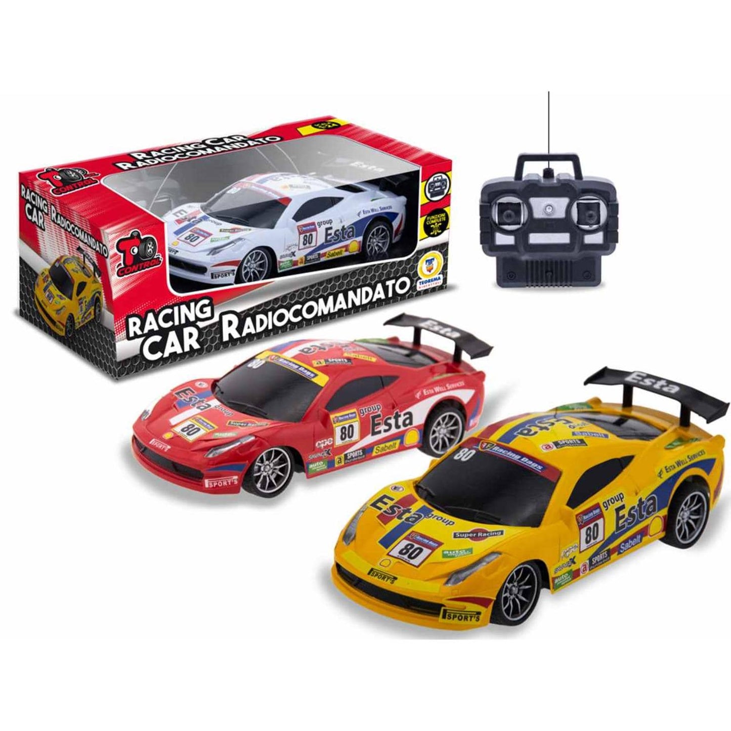 Toys T CONTROL - RADIOC. AUTO RACING 3 COL. SCALA 1:24 27 MHZ