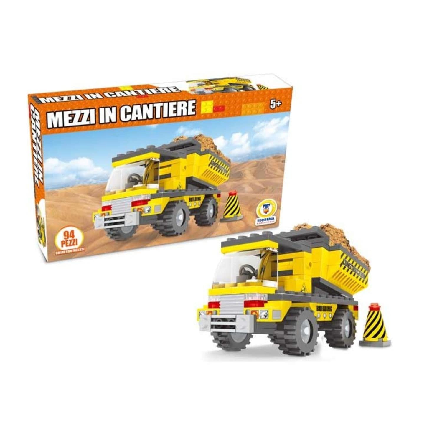 Toys CLICK CLACK CONSTRUCTION VEHICLES ON SITE 94PCS