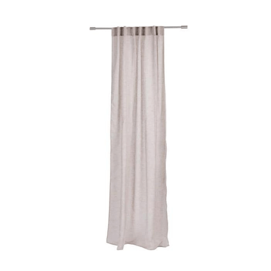 Casa PAZIA Beige curtain W 140 x L 250 cm