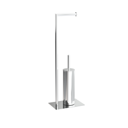 TOILET ROLL HOLDER AND TOILET BRUSH STAND ESSEN