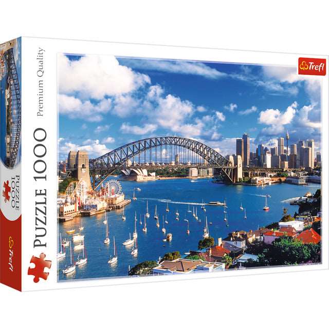 1000 Piece Puzzle Port Jackson, Sydney - best price from Maltashopper.com TRF10206