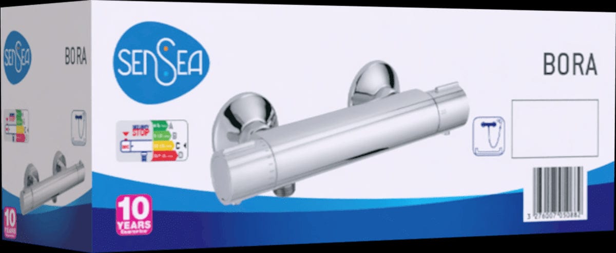 EXTERNAL THERMOSTATIC SHOWER MIXER BORA