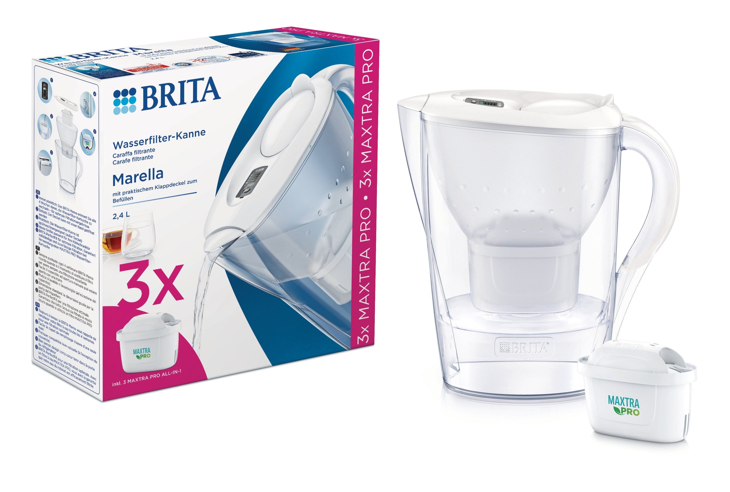 Bricocenter CARAFFA MARELLA WHITE incl. 3 mxpro
