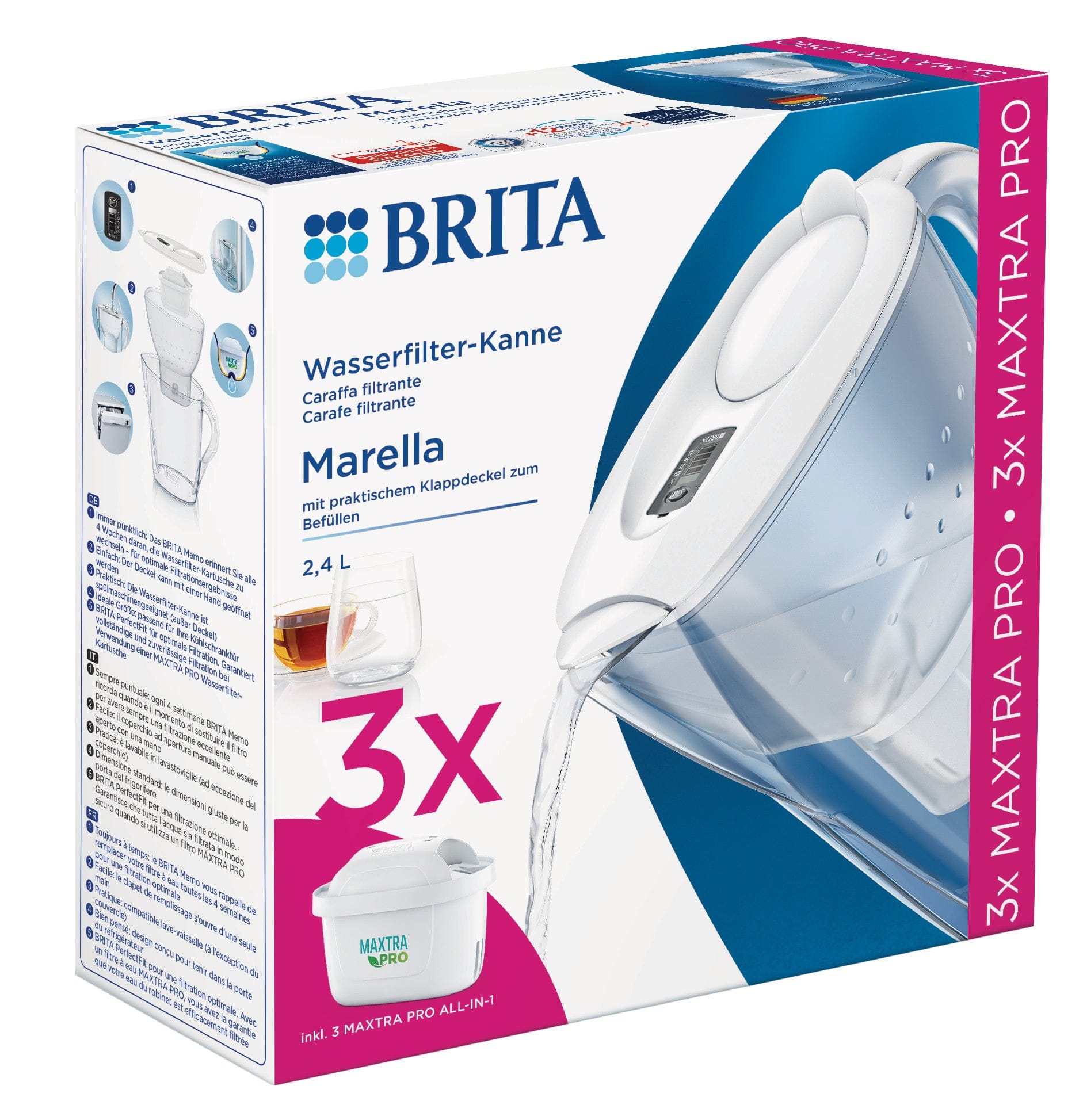 Bricocenter CARAFFA MARELLA WHITE incl. 3 mxpro