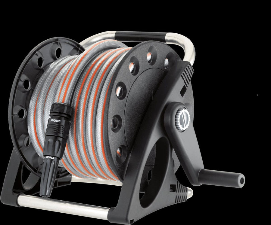 Bricocenter HOSE REEL EQUIPPED AQUAPONY KIT 15MT 12.5 MM CLABER HOSE