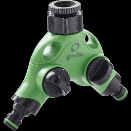 TAP CONNECTION DIAMETER 3/4PE 1/2P WITH 2 OUTLETS WITH GEOLIA QUICK COUPLING