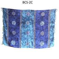 1x Bali Celtic Sarongs - Lucky Coins (4 Assorted Colours) - best price from Maltashopper.com BCS-02DS