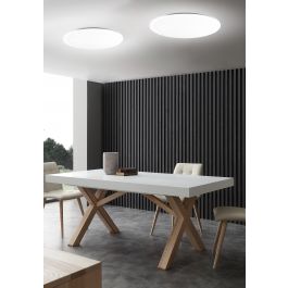 CEILING LAMP LIZZIE PLASTIC WHITE D36 LED 18W NATURAL LIGHT