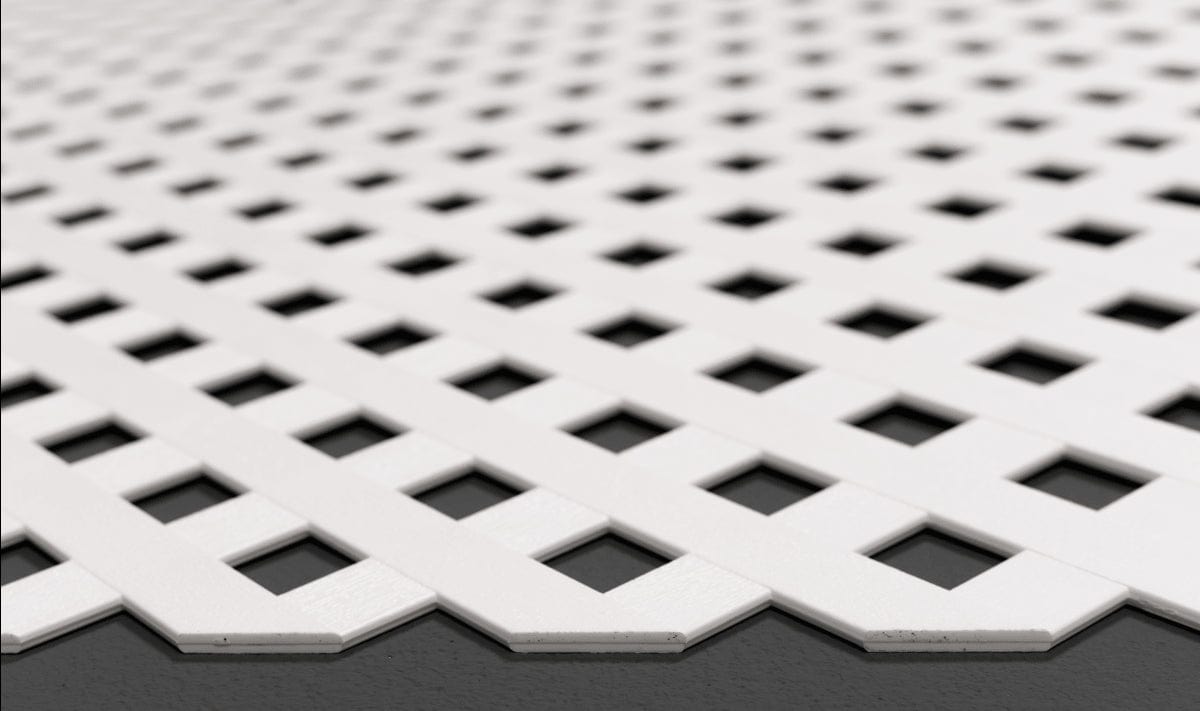 Bricocenter PANNELLO DECORATIVO PRIVAT BIANCO 1X2 M