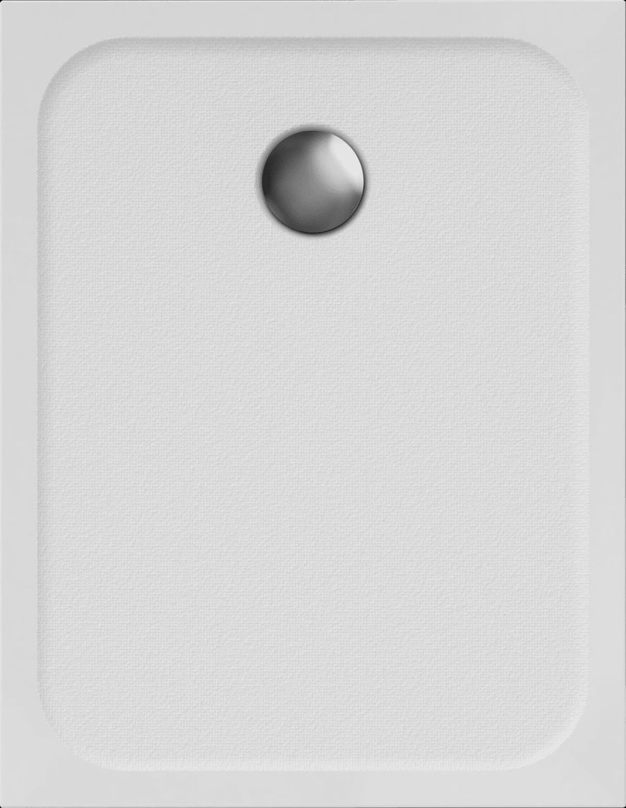 Bricocenter EASY WHITE GLOSSY SHOWER TRAY 70X90