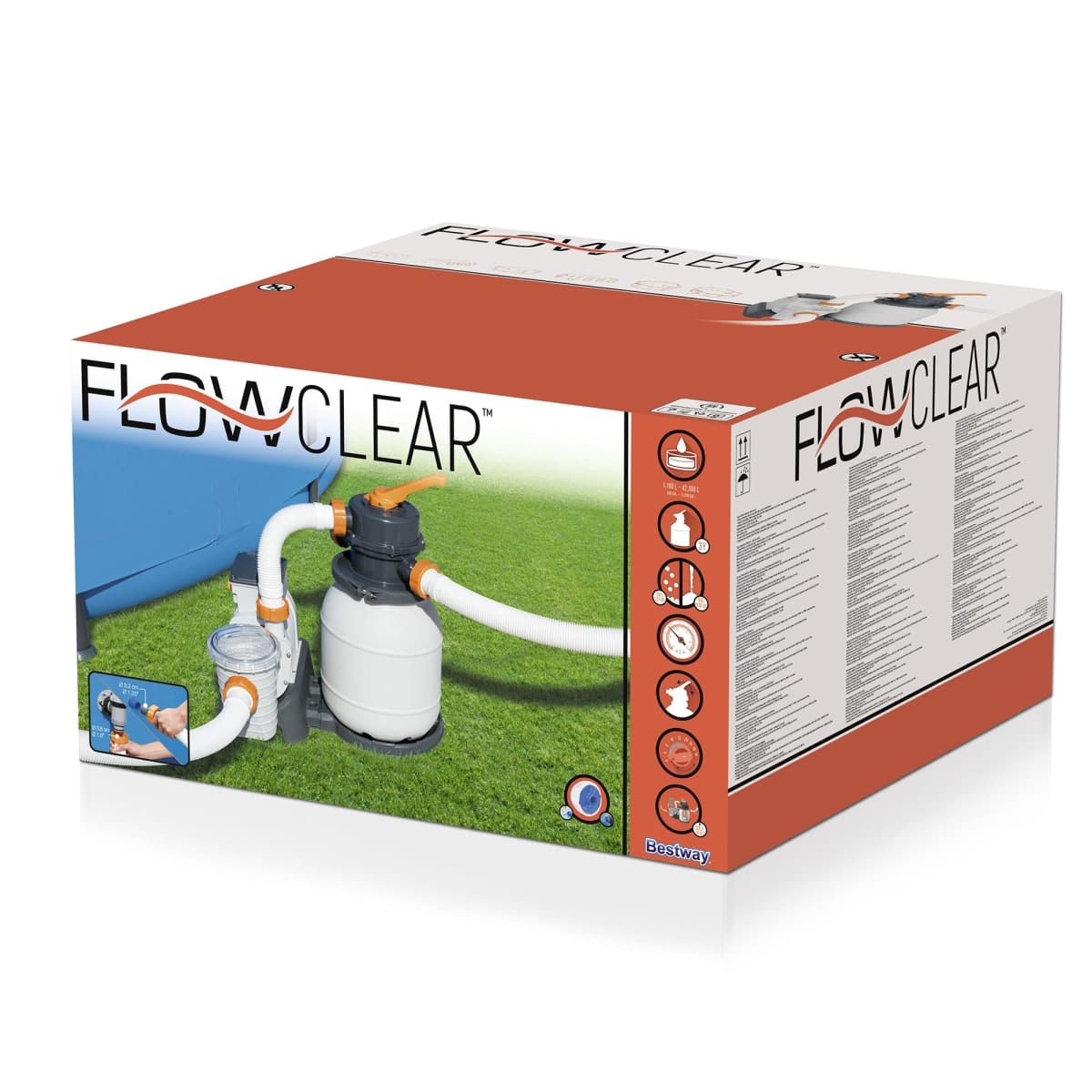 Bricocenter BESTWAY - Swimming pool Sand filter - 5678 lt/h