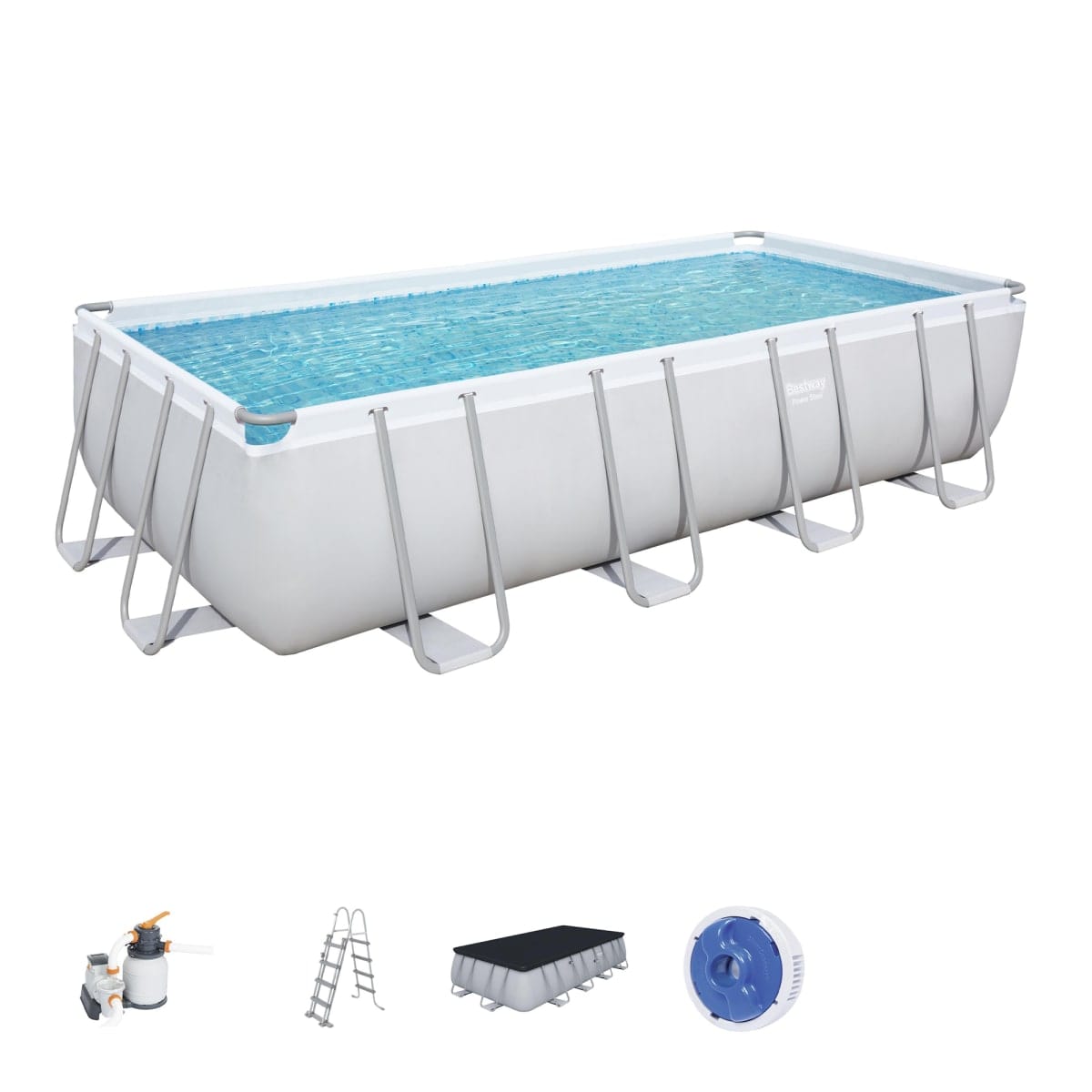 Bricocenter SWIMMING POOL POWER STEEL FRAME 549X274X122