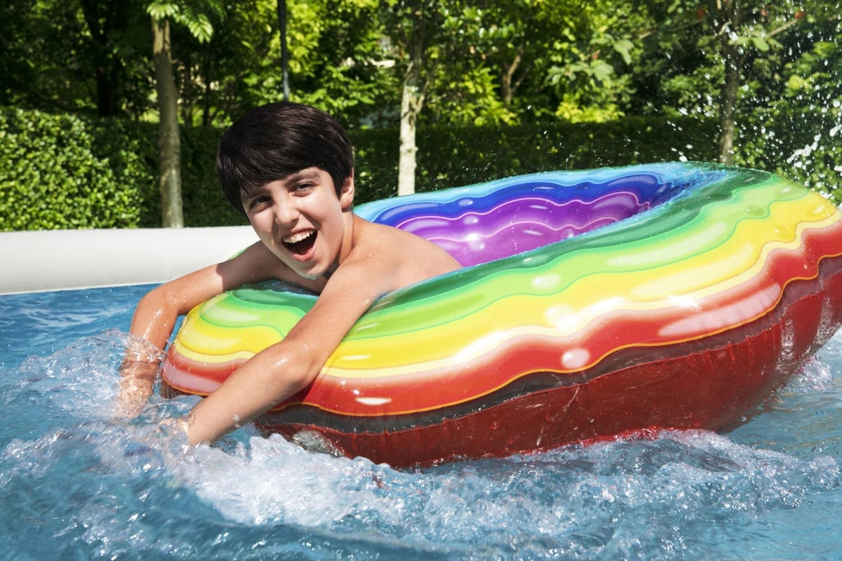 Bricocenter BESTWAY - easy inflatable above ground pool set d.396 h.76cm