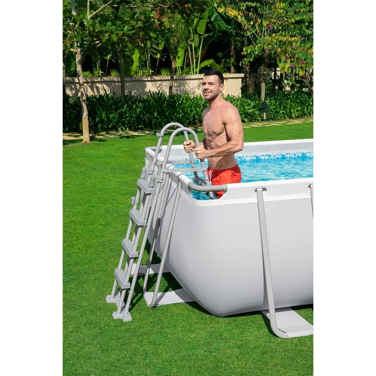 Bricocenter SWIMMING POOL POWER STEEL FRAME 549X274X122