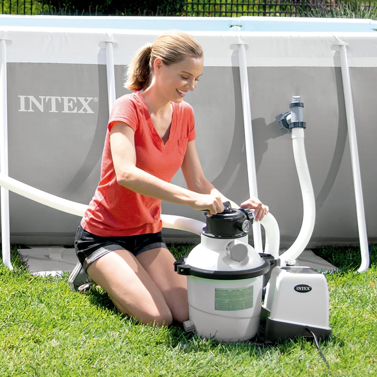Bricocenter Sand pump for combo pools with e.c.o.system for swimming pools up to 32,200 L. I.1