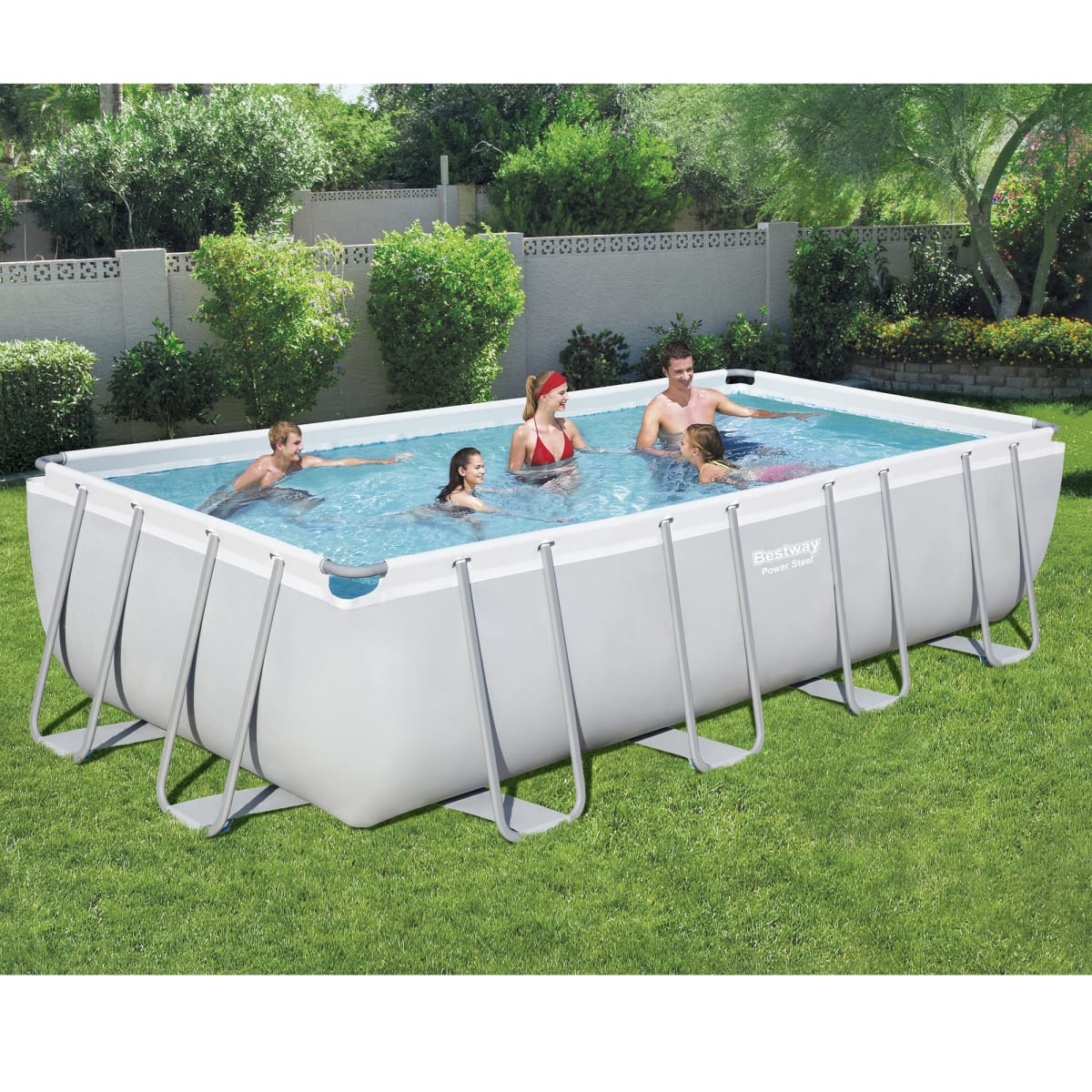 Swimming Pool Power Steel Frame 549X274X122 | MaltaShopper ...