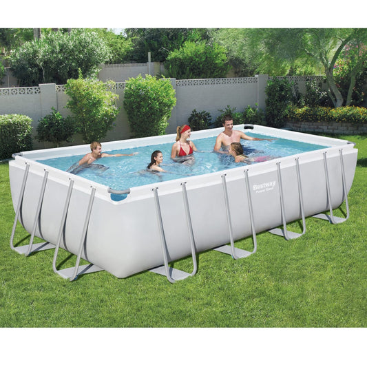 Bricocenter SWIMMING POOL POWER STEEL FRAME 549X274X122