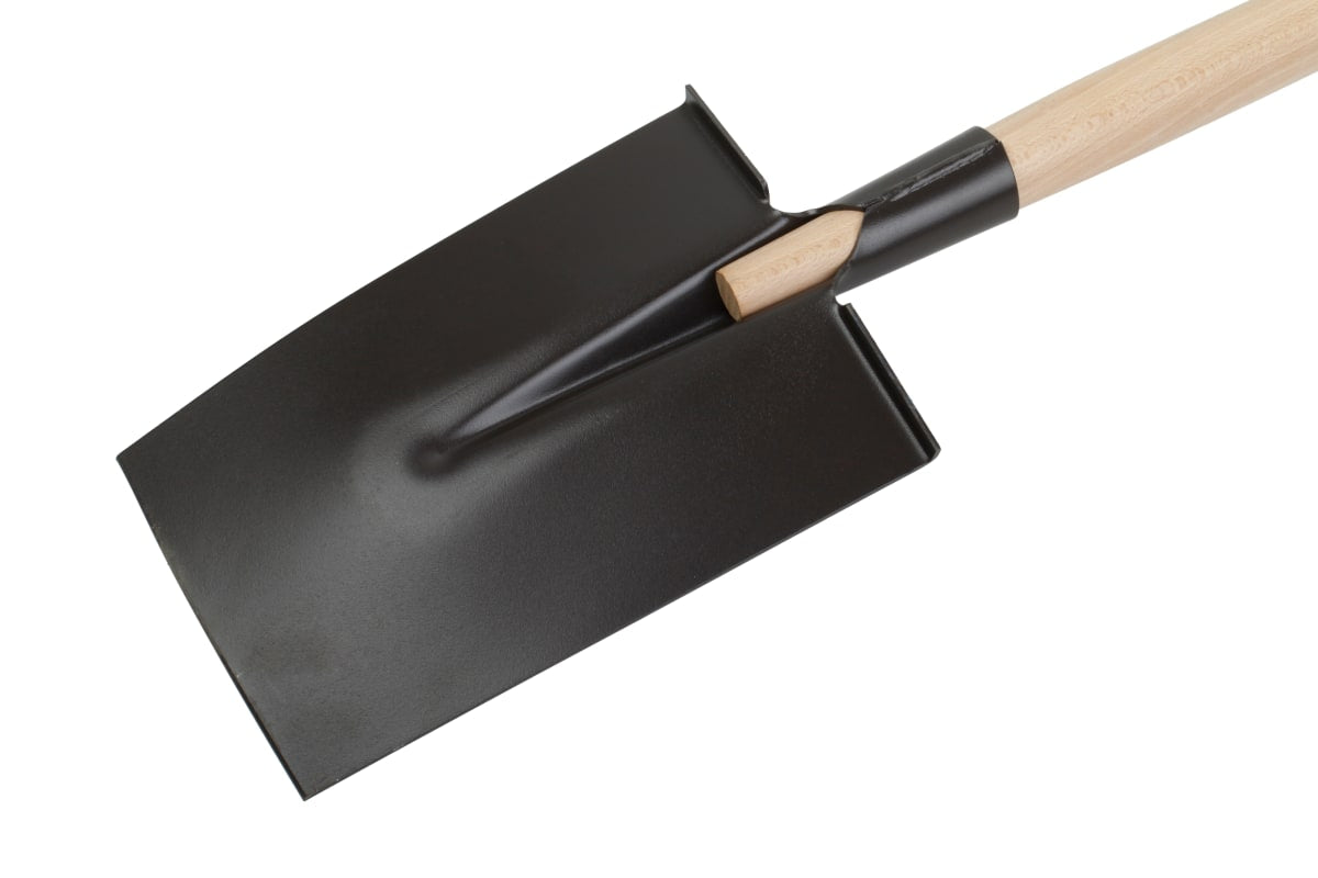 GEOLIA SQUARE SPADE WITH BEECH WOOD HANDLE PEFC 110CM