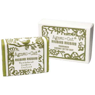 140g Handmade Soap - Rhubarb Rhubarb - best price from Maltashopper.com ACHS-14DS