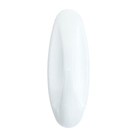 OVAL WHITE ADHESIVE HOOK FOR COMMAND BATHROOM LARGE 2.3 KG