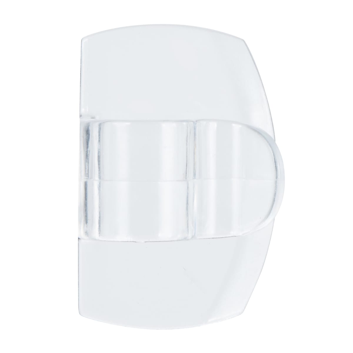 Bricocenter 8 TRANSPARENT ADHESIVE HOOKS FOR OUTDOOR COMMAND LIGHTS