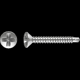 COUNTERSUNK HEAD SCREWS FOR METAL AUTOPERFO