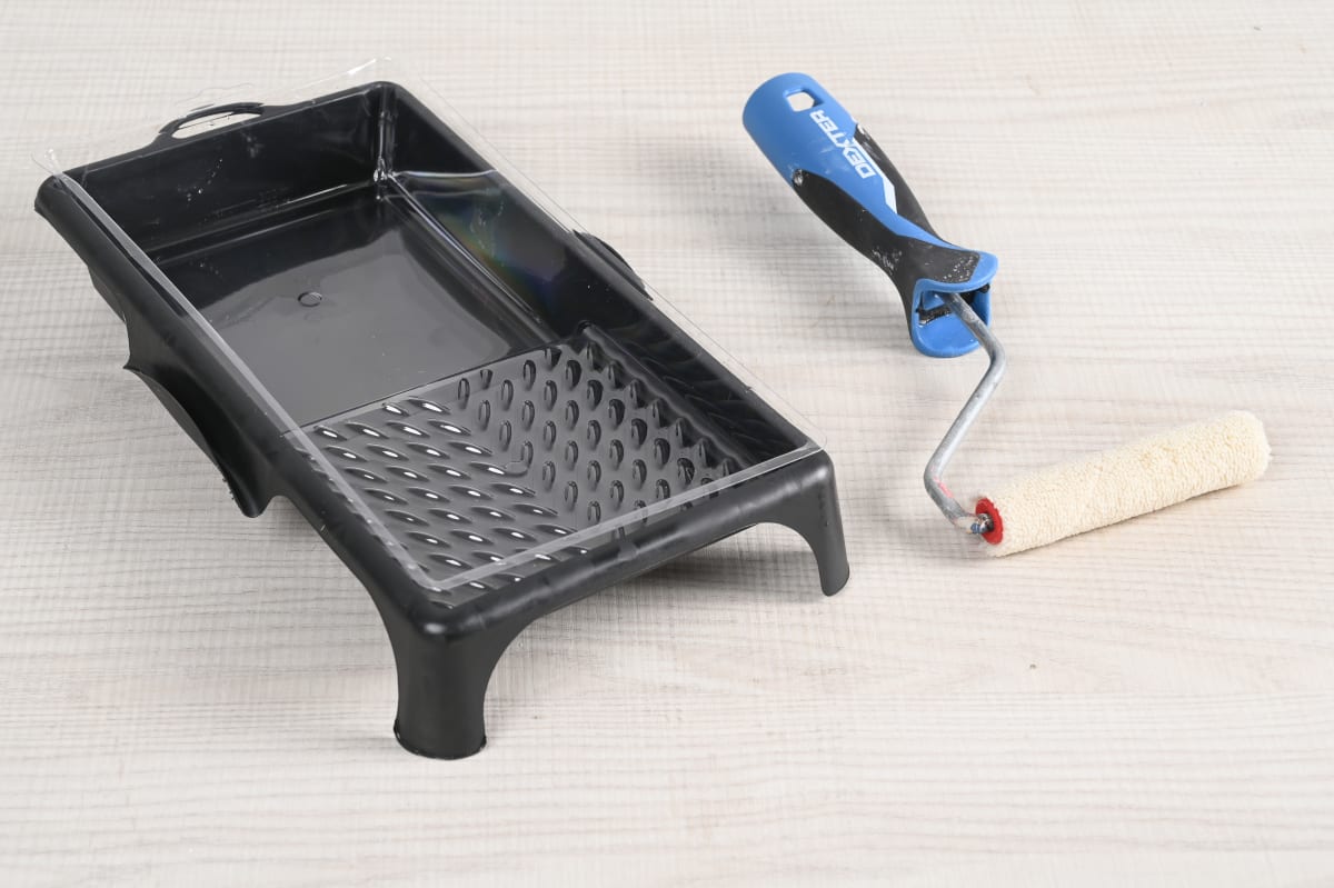 GREY MINI ROLLER BASIN