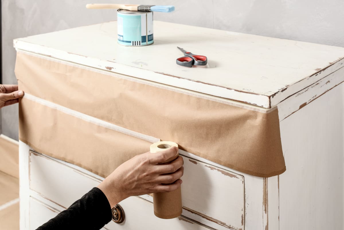PAPER PROTECTION ROLL WITH MAXIPRO TAPE 0.18X20MT