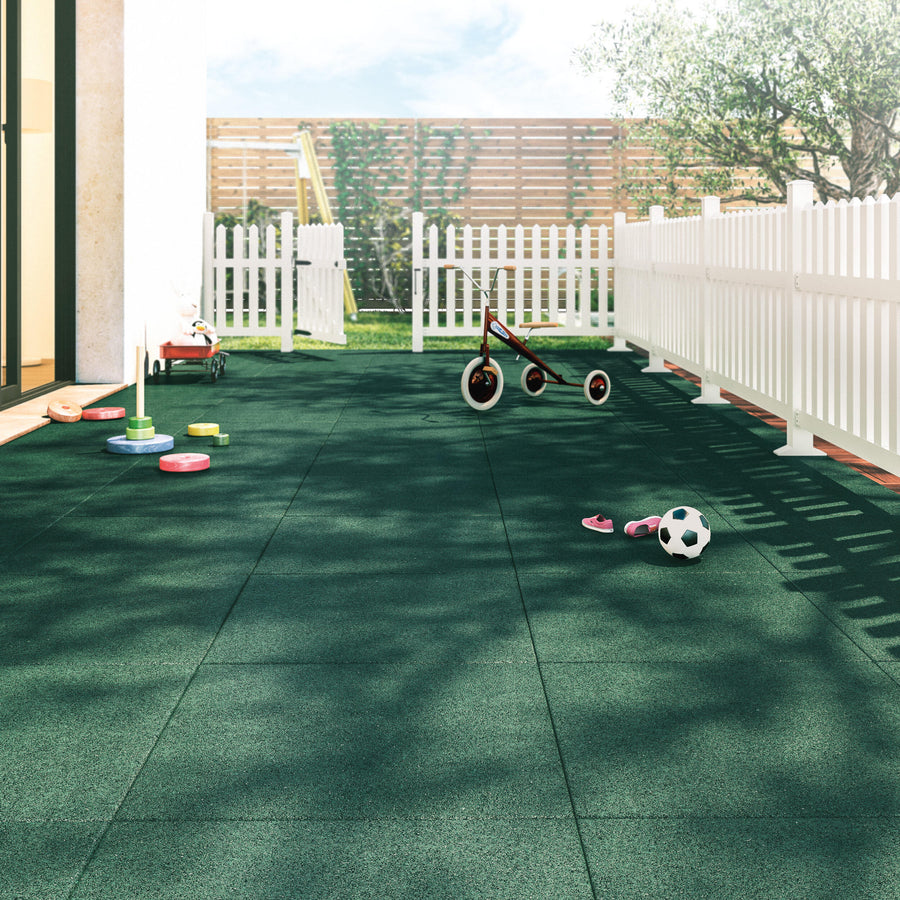 Piastrella antishock verde 50x50
