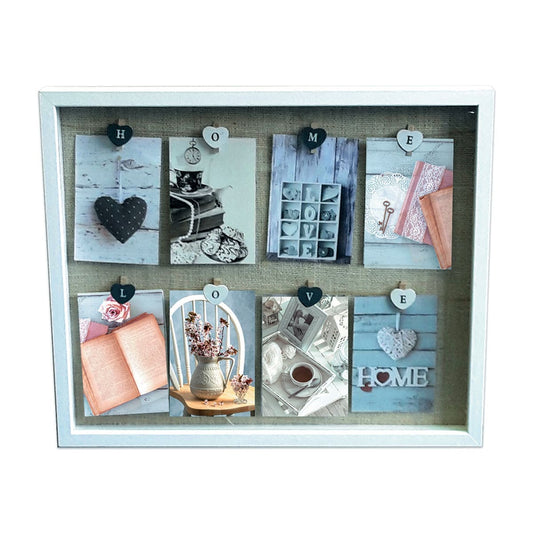 Bricocenter MULTIPHOTO LOVE CLAMP 8 PLACES 10X15