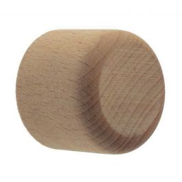 END CAPS RAW WOOD D28