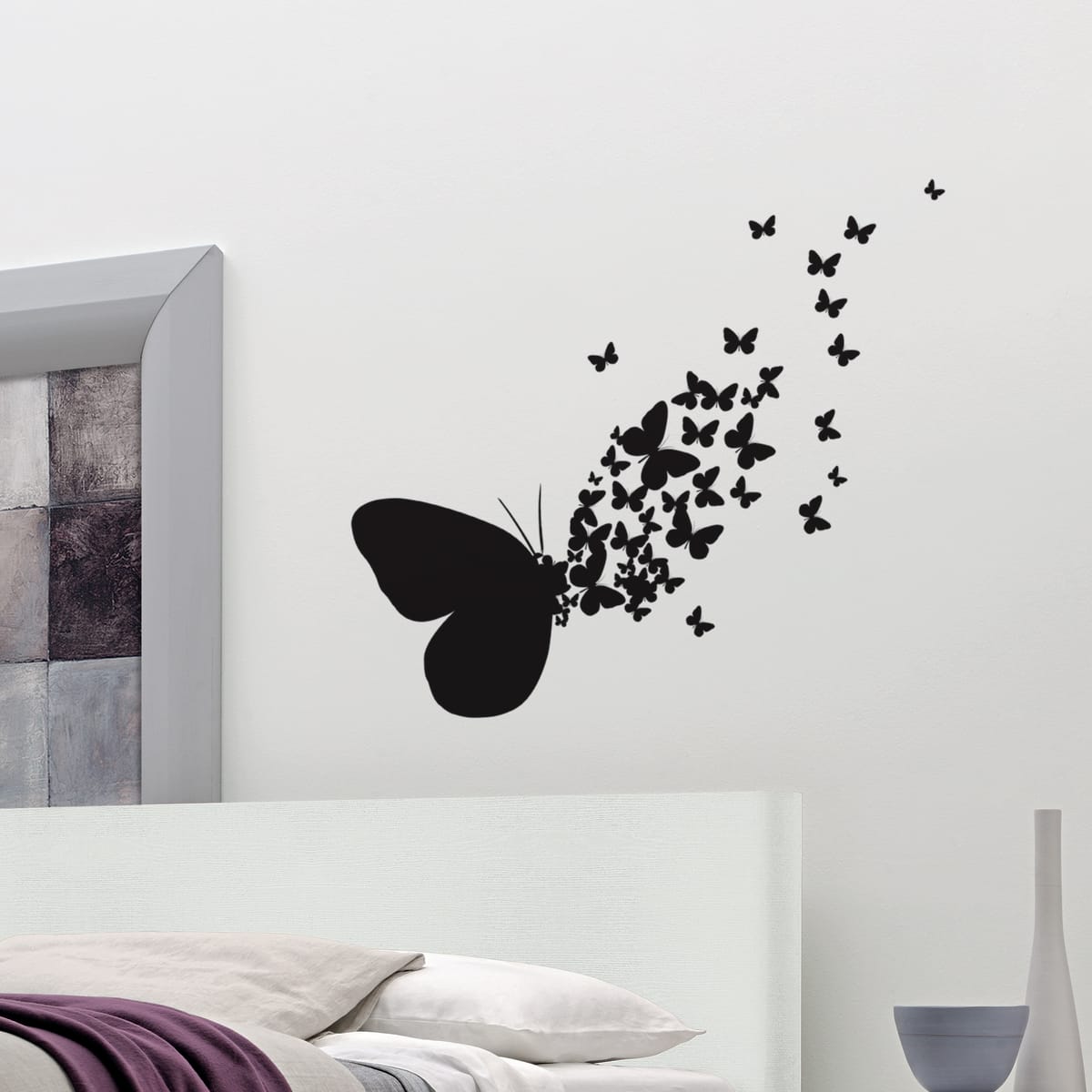 BUTTERFLIES STICKER 31.5X34 CM