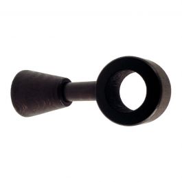 ADJUSTABLE STAND D28 CM 12 WOOD WALNUT