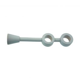 BREST STAND ADJUSTABLE DOUBLE CLOSED WOOD WHITE 24CM D28