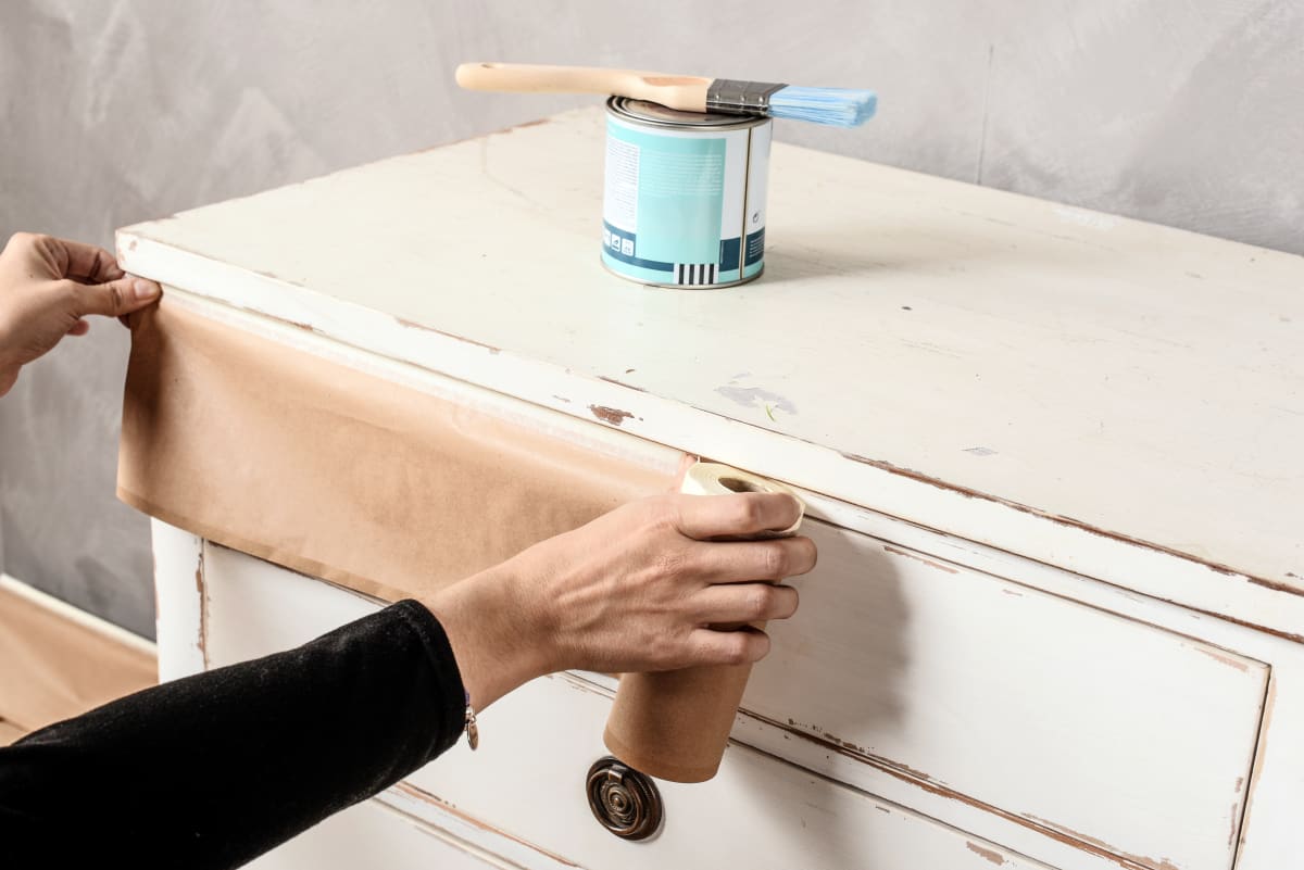 PAPER PROTECTION ROLL WITH MAXIPRO TAPE 0.18X20MT