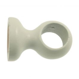 MONOBLOC WOOD SUPPORT MATT WHITE 6,5CM D28