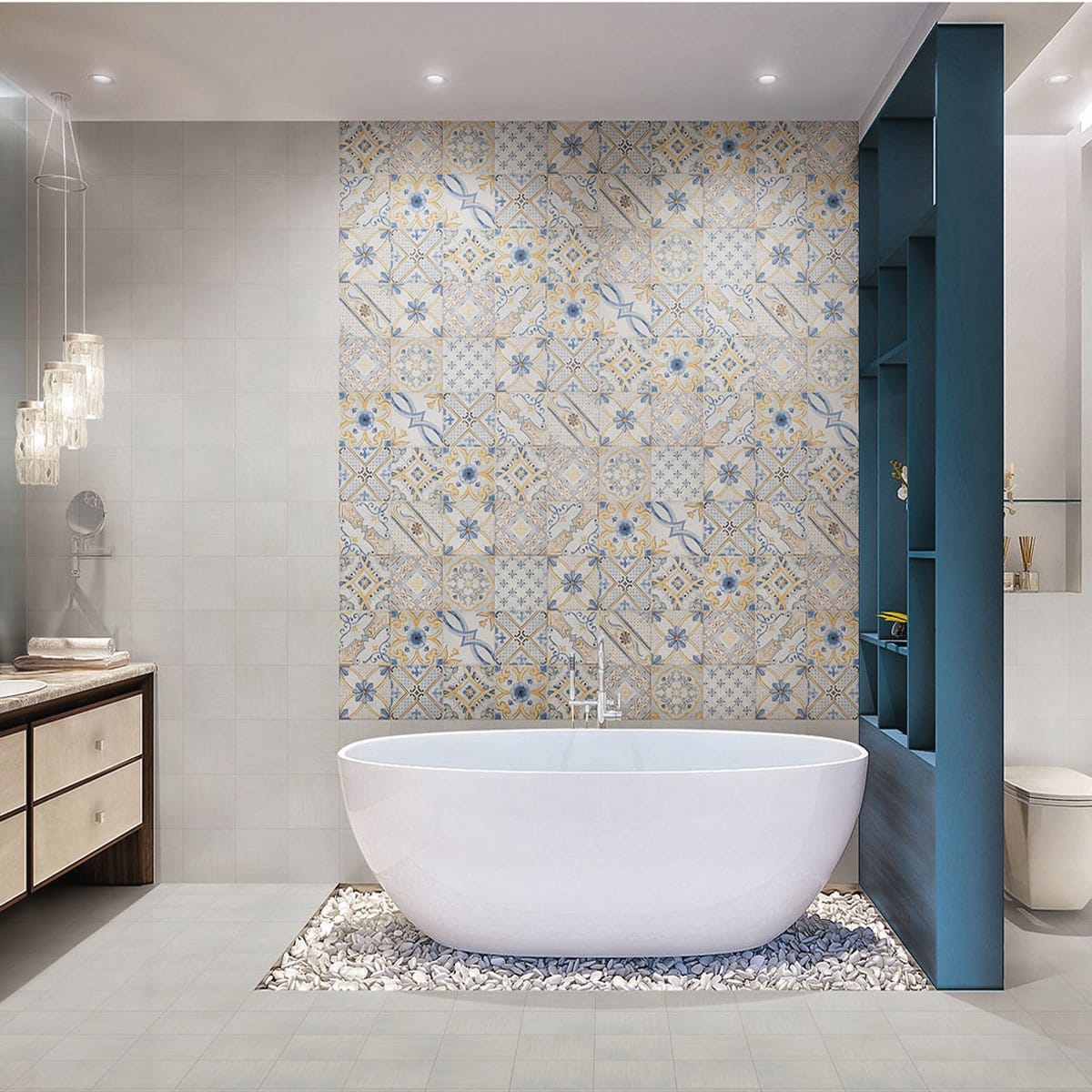 Bricocenter RIV 20X20 MED WHITE 1.42 M2