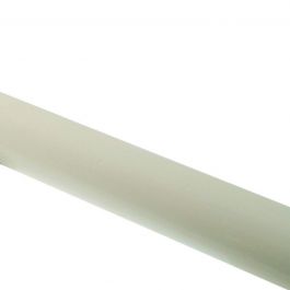 MATT WHITE WOODEN STICK 250CM D28