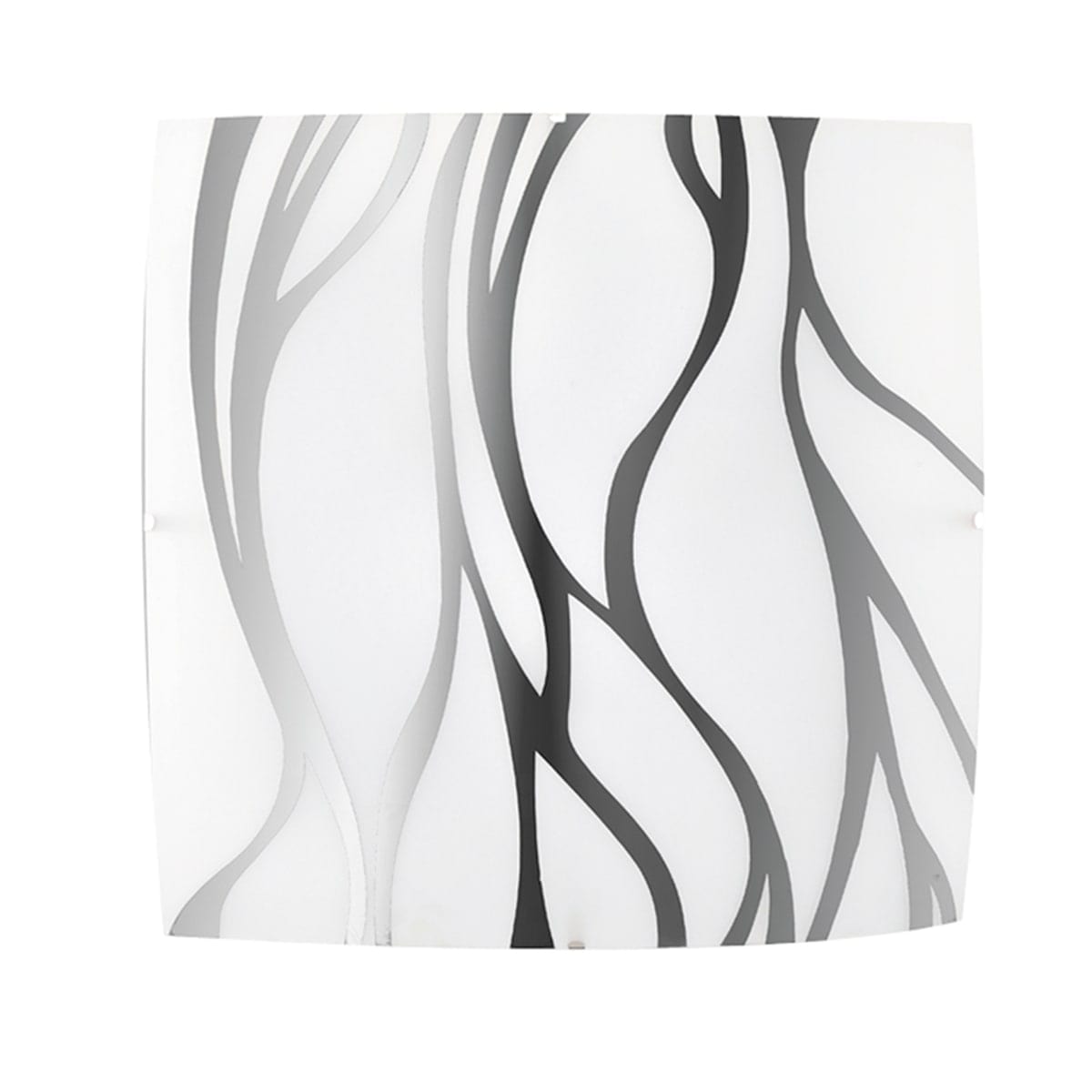 Bricocenter CEILING LIGHT SONNY WHITE AND CHROME 30X30 CM 2XE27=42W