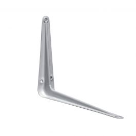 NERVED SIDED SIDDLE REGISTER P12.5xH10CM LOADING 10KG METAL COLOUR GREY