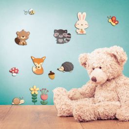 STICKER 3 LEVELS HAPPY FOREST 31.5X36 CM