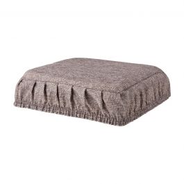 ANTONELLA 42X42 CM CHAIR COVER WITH ELASTIC BAND GREY