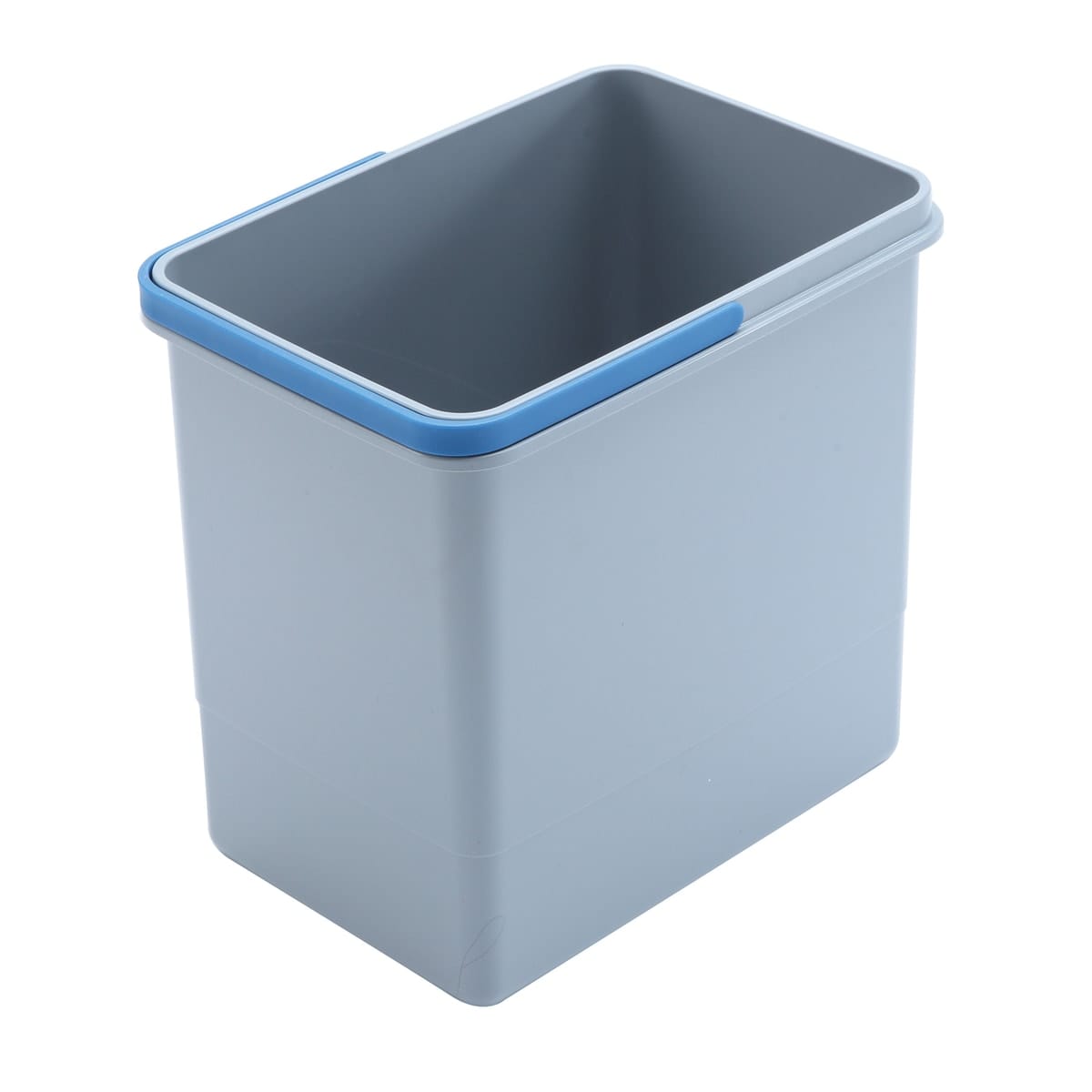Bricocenter INTERNAL DUSTBIN BUCKET WITH HANDLES L21.5 P30 H29.5CM 15LT POLYPROPYLENE GREY