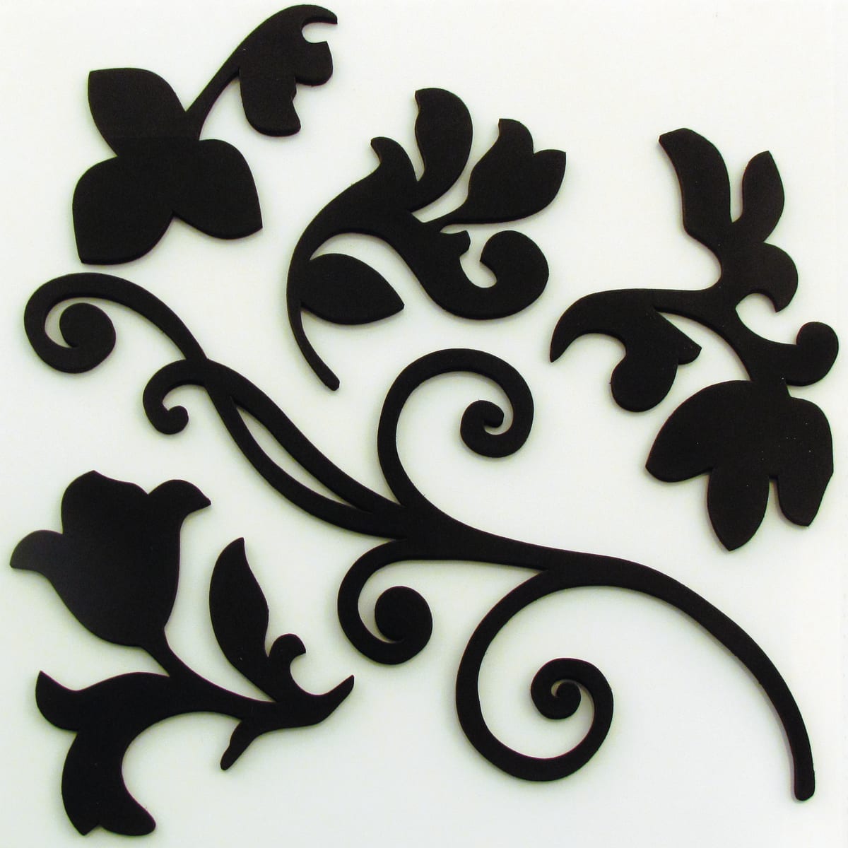 3D ARABESQUE FOAM STICKER 31.5X34 CM