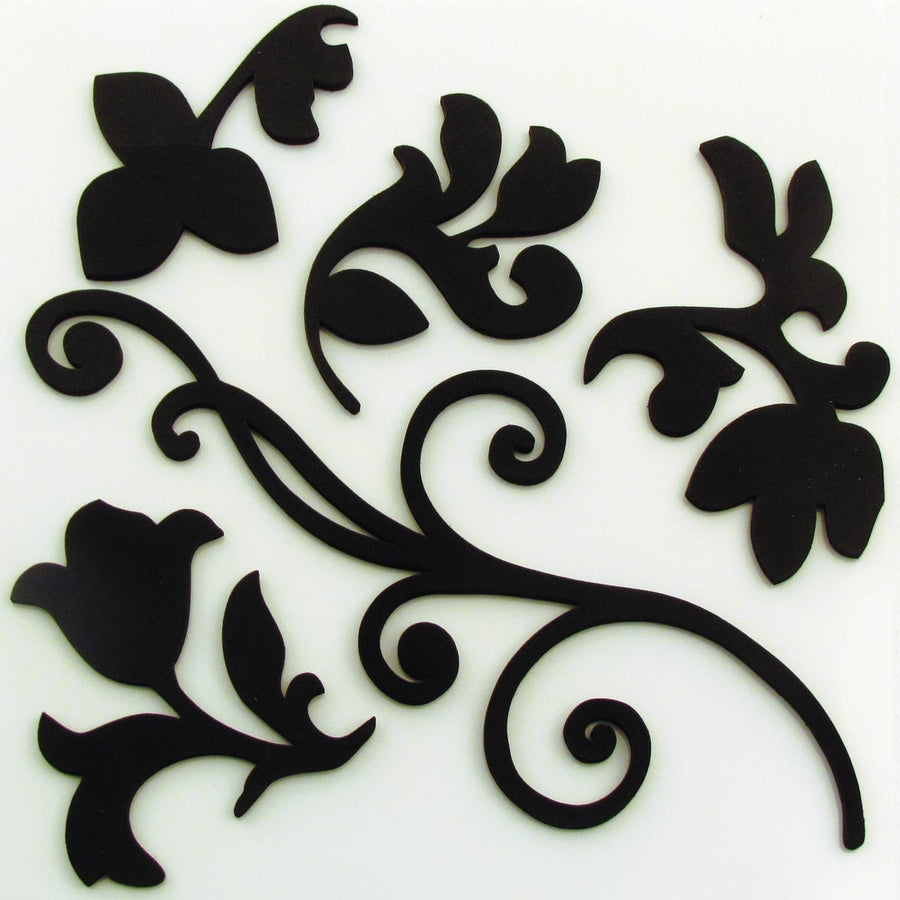Bricocenter 3D ARABESQUE FOAM STICKER 31.5X34 CM